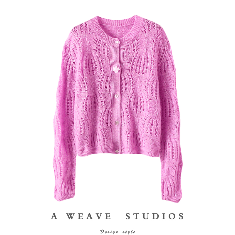 启超高端100%纯山羊绒衫