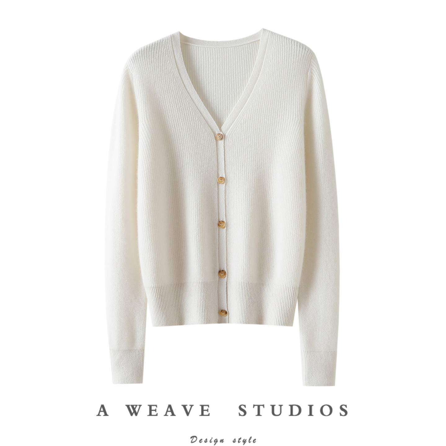 精致讲究！新款V领100%纯山羊绒开衫女纯羊绒毛衣针织开衫外套,女装/女士精品,羊绒衫,淘宝优惠券,粉丝福利购,淘宝优惠卷