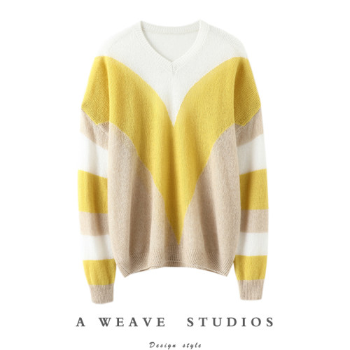 启超官方高端100%纯山羊绒衫