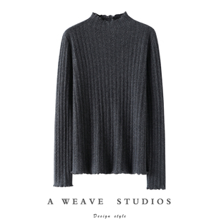 女纯羊绒毛衣针织打底衫 半高领100%纯山羊绒衫 秋冬 非买不可 真