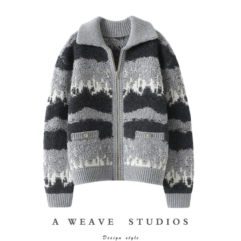 上身美极了！重磅加厚100%纯山羊绒拉链开衫女纯羊绒毛衣宽松秋冬,女装/女士精品,羊绒衫,淘宝优惠券,粉丝福利购,淘宝优惠卷