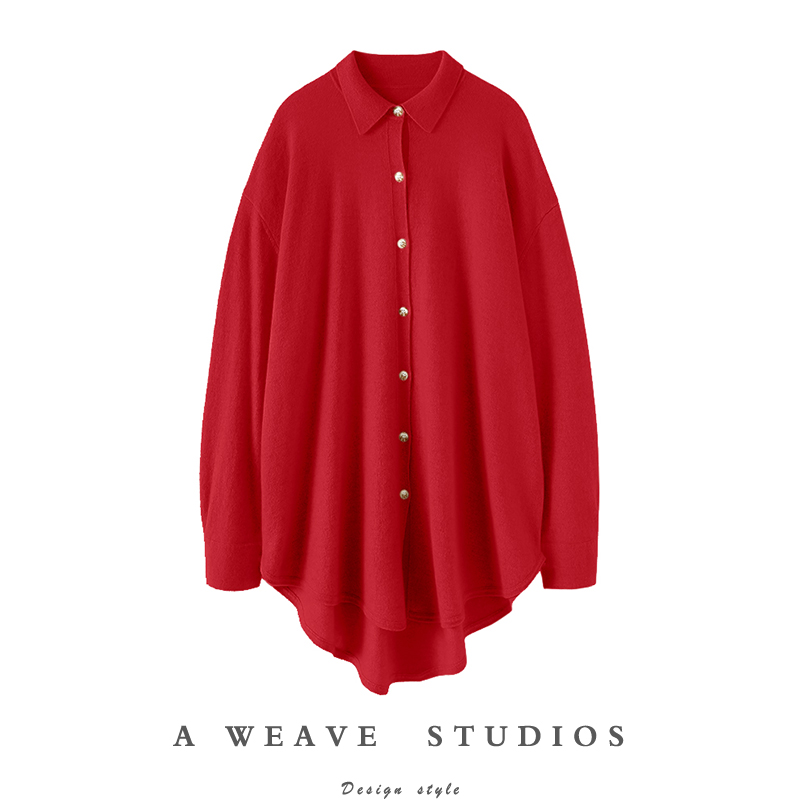 启超高端100%纯山羊绒衫