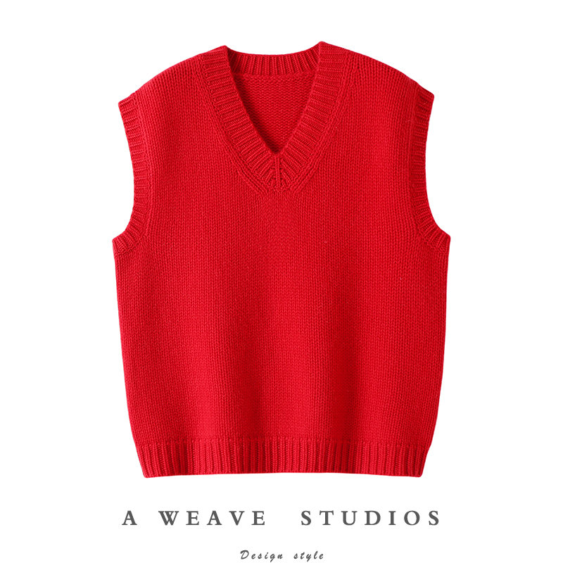 启超高端100%纯山羊绒衫