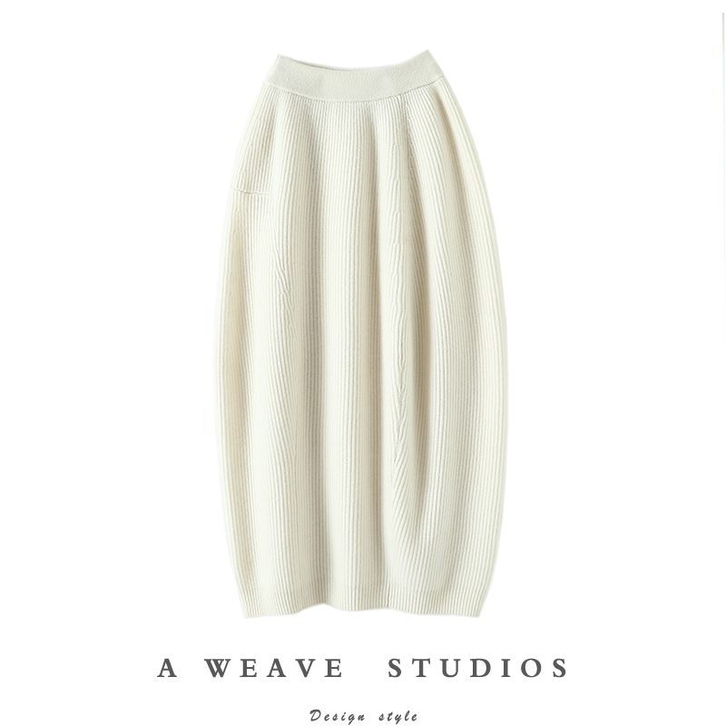 启超高端100%纯山羊绒裙