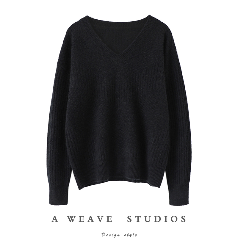 启超官方高端100%纯山羊绒衫