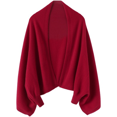 启超高端100%纯山羊绒披肩