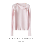 官方正品 秋冬 女纯羊绒毛衣针织打底衫 气质暴击 100%纯山羊绒衫