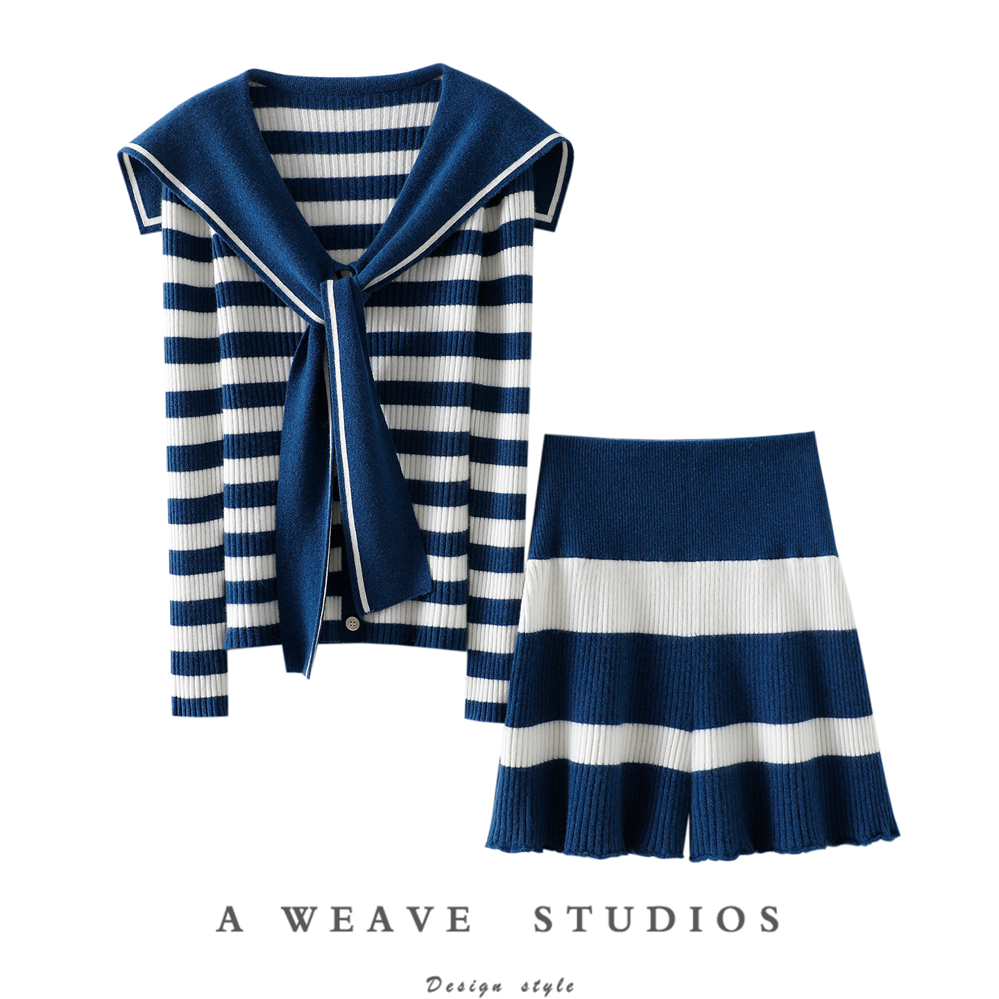 启超官方高端100%纯山羊绒套装