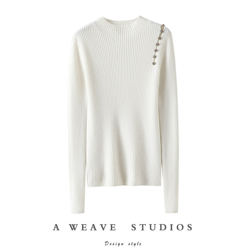 百搭单品~气质超群！半高领山羊绒衫女纯羊绒毛衣针织打底衫秋冬,女装/女士精品,羊绒衫,淘宝优惠券,粉丝福利购,淘宝优惠卷