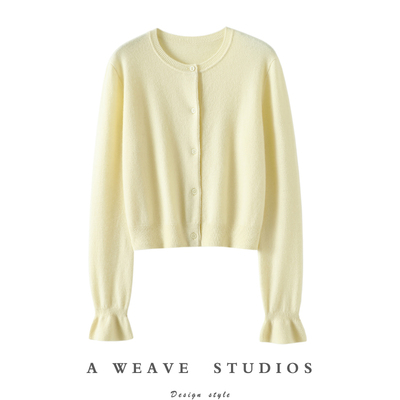 启超官方高端100%纯山羊绒衫