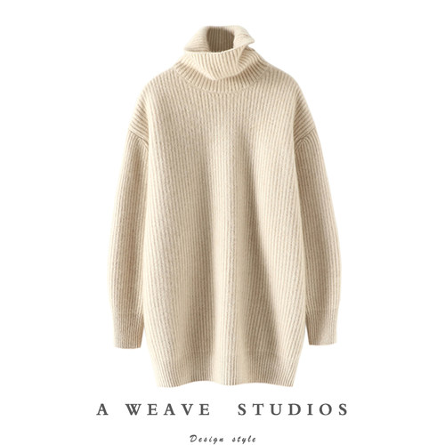 启超官方高端100%纯山羊绒衫