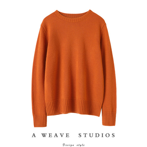 启超官方高端100%纯山羊绒衫