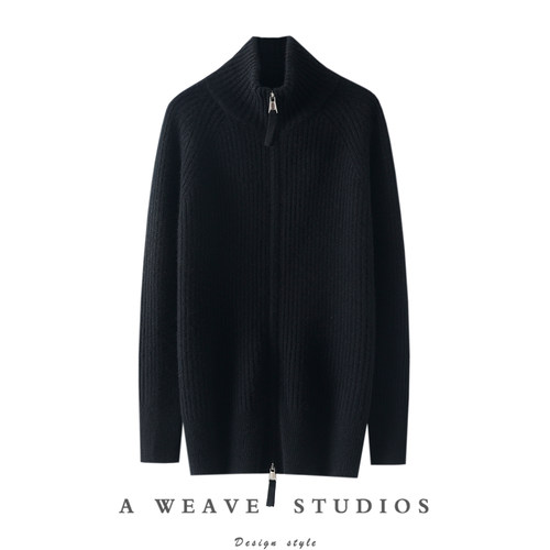 启超官方高端100%纯山羊绒衫