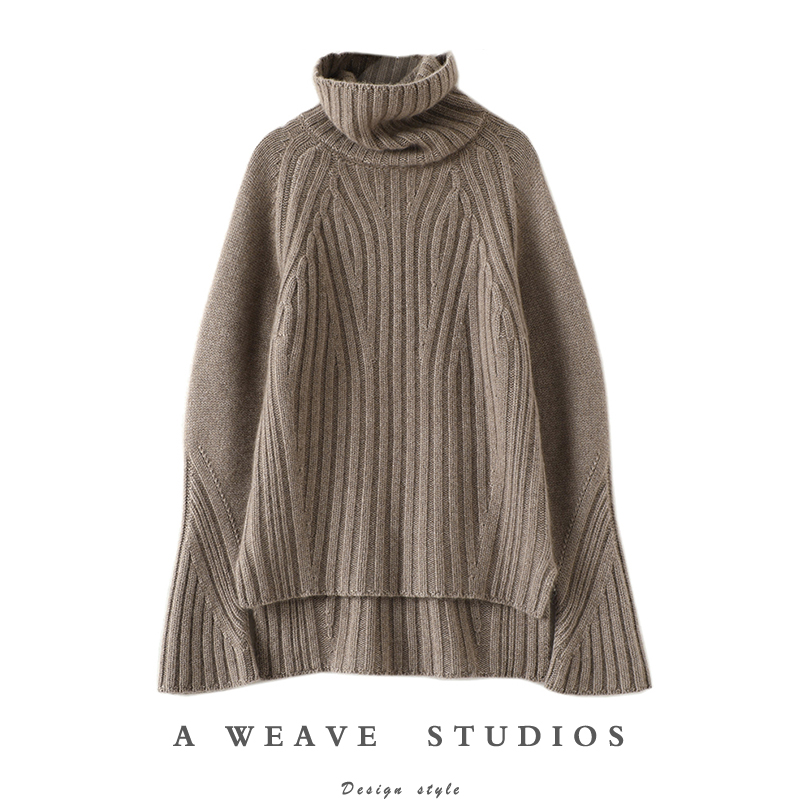 启超高端100%纯山羊绒衫