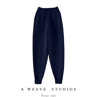 子女外穿潮流休闲哈伦裤 100%羊绒裤 有腔调加厚 穿过一次就爱上