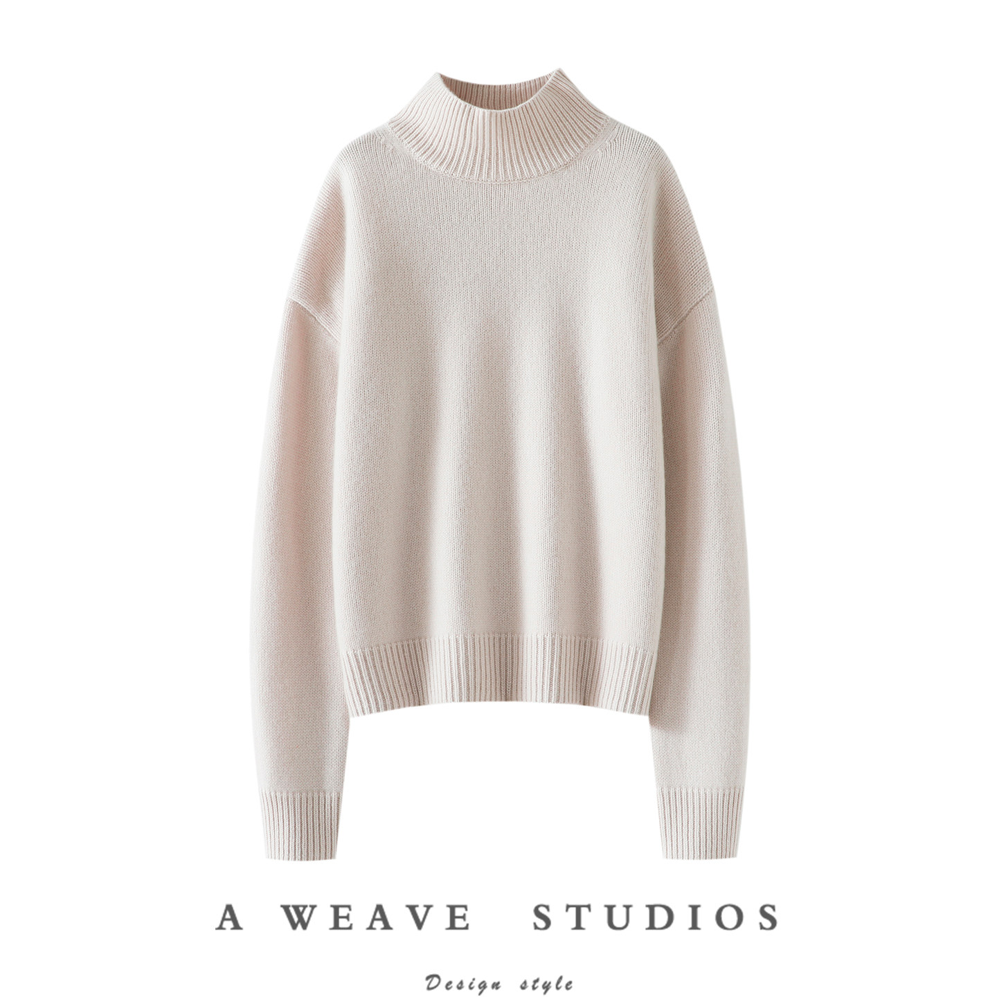 官方正品！人人都爱~加厚高领100%纯山羊绒衫女纯羊绒毛衣宽松,女装/女士精品,羊绒衫,淘宝优惠券,粉丝福利购,淘宝优惠卷