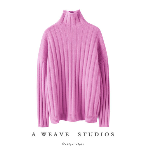 启超官方高端100%纯山羊绒衫