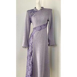 富家千金冬装新款小香风高级感名媛气质短款毛呢外套连衣裙两件套