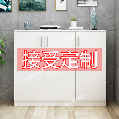定制鞋柜入户收纳柜订做家用门口尺寸可定做柜子门外走廊用储物柜