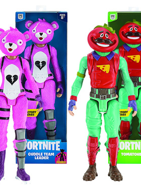 Jazwares堡垒之夜Fortnite可动手办模型潮玩具番茄头粉红熊30cm