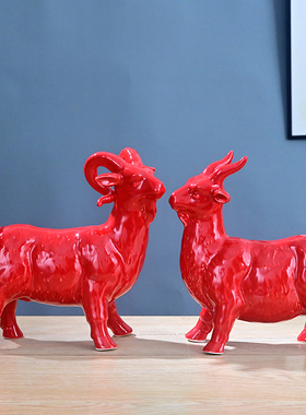 礼物简约高端精致桌面小动物镇宅