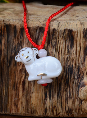 猴子项链本命年生肖牛礼物送闺蜜