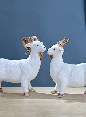 礼物简约高端精致桌面小动物镇宅