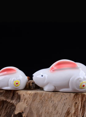 生肖小摆件可爱风兔子结婚礼物