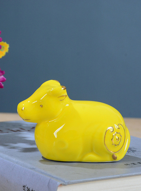 陶瓷招财风水电视柜工艺品