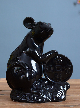 瓷器吉祥物动物桌面镇宅属相摆放