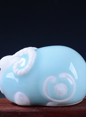 陶瓷12生肖家居客厅风水工艺品