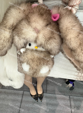 现货 奶糯奶欲垂耳兔 可爱到放肆挂件 高质量版 可爱毛绒公仔玩偶