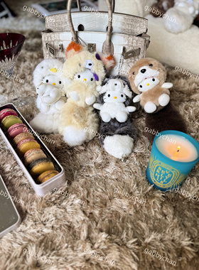 现货 哈士奇大尾巴挂件 高品质版 可爱毛绒公仔玩偶