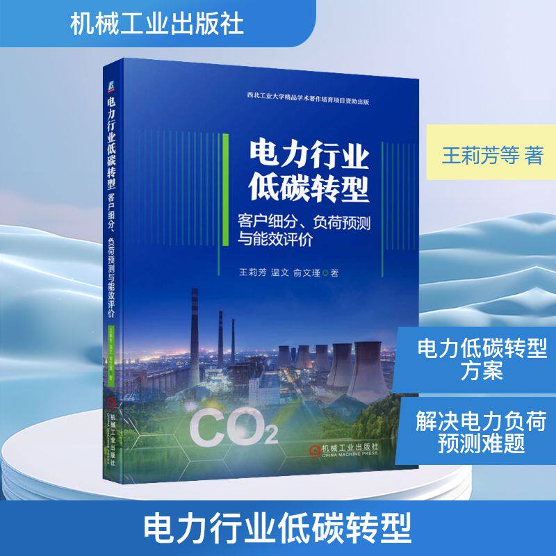 电力行业低碳转型 客户细分、负荷预测与能效评价 王莉芳,温文,俞文瑾 著 工业技术其它专业科技 新华书店正版图书籍
