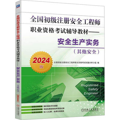 安全生产实务(其他安全) 2024版 全国初级注册安全工程师职业资格考试试题分析小组 编 建筑/水利（新）专业科技