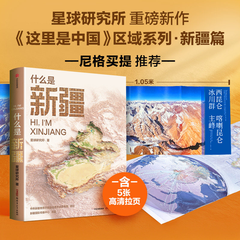 什么是新疆 星球研究所 著 著 国家/地区概况社科 新华书店正版图书籍 中信出版社