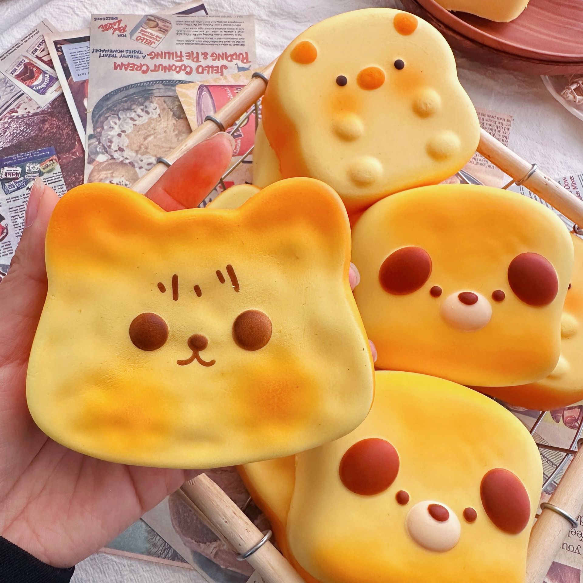 squishy土司慢回弹捏捏乐