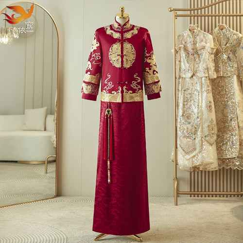 依鸾新款秀禾服男装上市啦