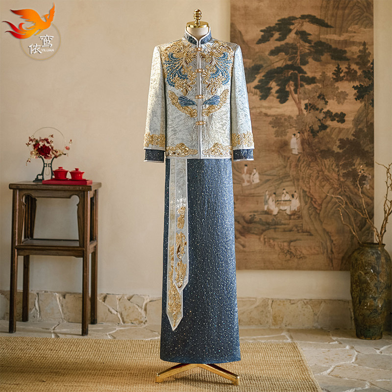 秀禾服中式传统婚礼礼服