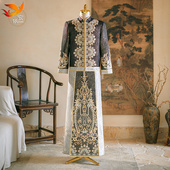 龙凤褂男装 男士 秀和 新郎装 结婚礼服接亲唐装 秀禾服2025年新款 中式