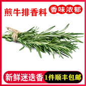 新鲜迷迭香煎牛排可食用西餐香料250g腌肉烧烤烘焙调味料装 饰配菜