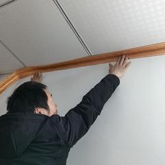 Self-adhesive wall stickers decorative ceiling top corner