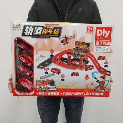 Chldren's Toys Sldng Fre Truck Engneerng Vehcle