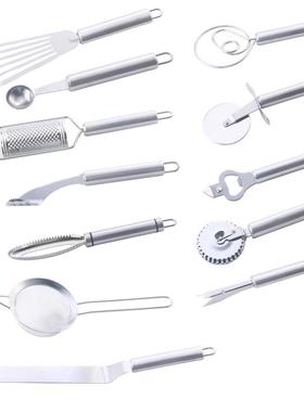 Stainless Steel Fan-Shaped Spatula Kitchen Miscellaneous