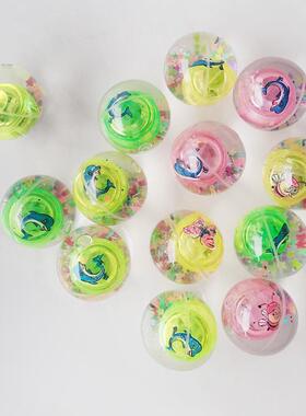 Chldren's cartoon Crystal elastc jump ball 4.5cm creatve