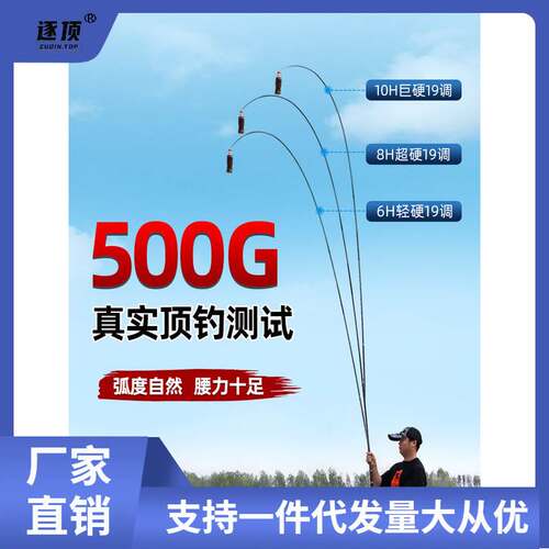 Black Pit FisHing Rod Hand Rod Ultra-ligHt and Ultra-Hard
