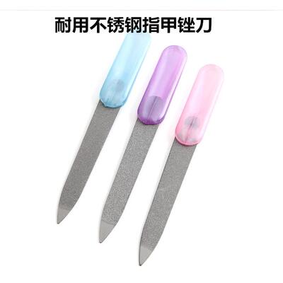 Nail tools rubbing strip plastic double-sided nail file