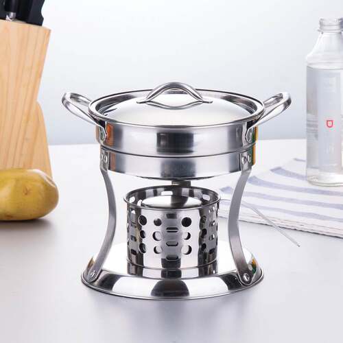 Stainless Steel Prince Alcohol Stove Self-service Single