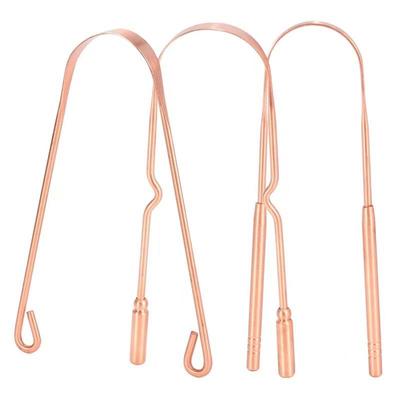 Tongue scraper spot supply U-shaped tongue brush copper