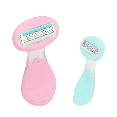 Hair removal instrument matching women's razor manual